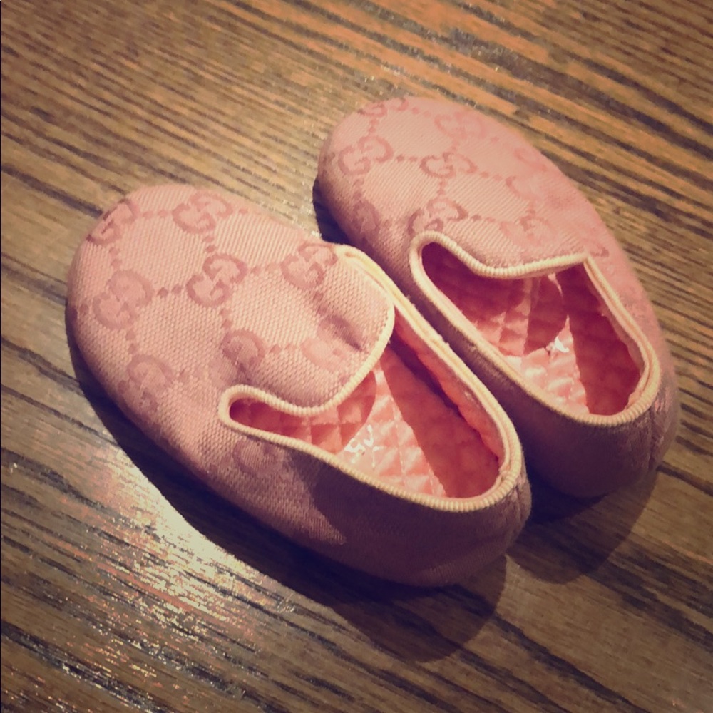 Gucci baby shoes
